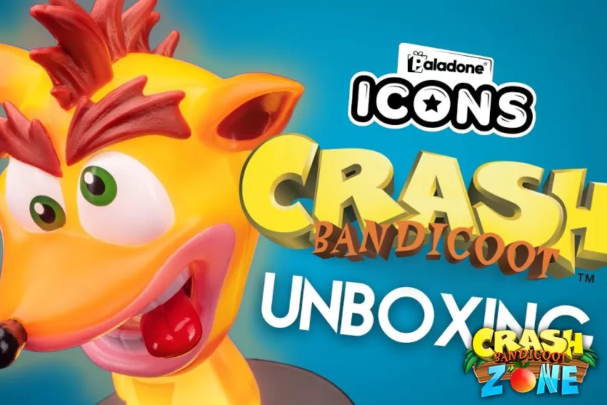 Unboxing delle Crash Bandicoot Icon Lights di Paladone
