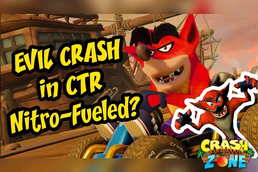 Evil Crash in CTR Nitro-Fueled?
