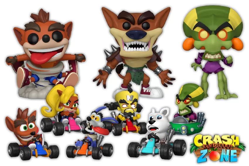 Tanti nuovi Funko Pop a tema CTR!