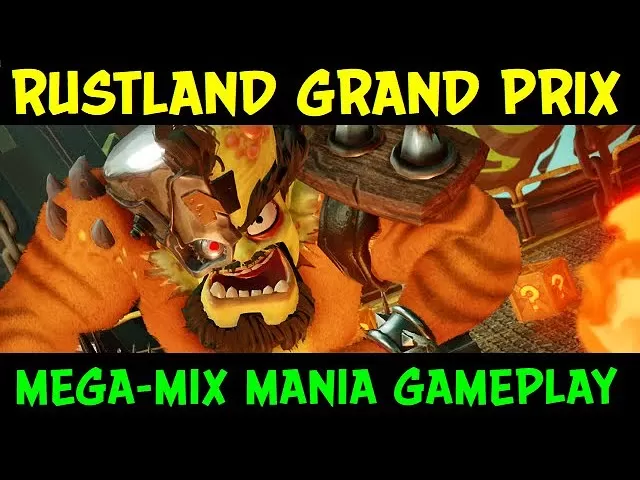 Gameplay della nuova pista Megamix Mania