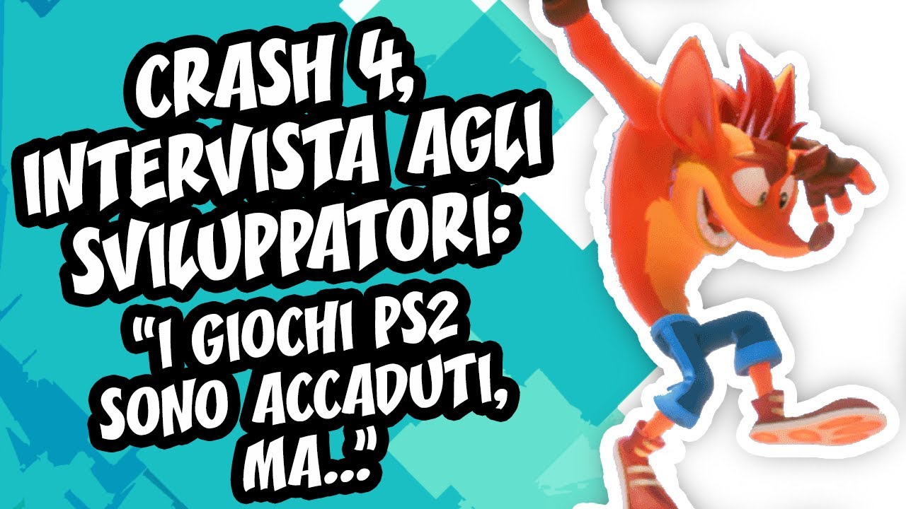 Intervista Crash Bandicoot 4: “i giochi ps2 sono accaduti, ma…”