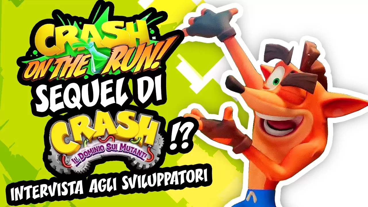 [VIDEO] Crash On The Run sequel di Mind Over Mutant!? – Intervista agli sviluppatori