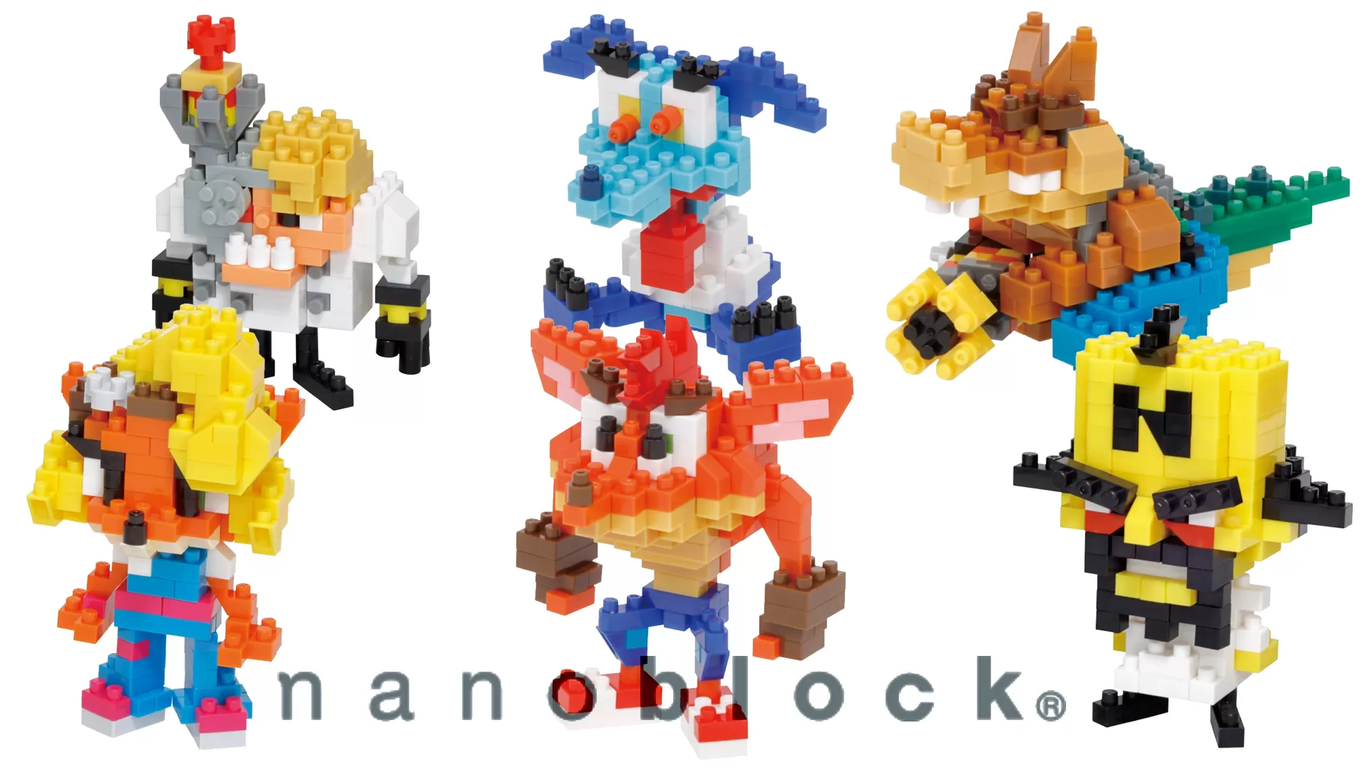 Annunciati i Nanoblock di Crash Bandicoot 4!