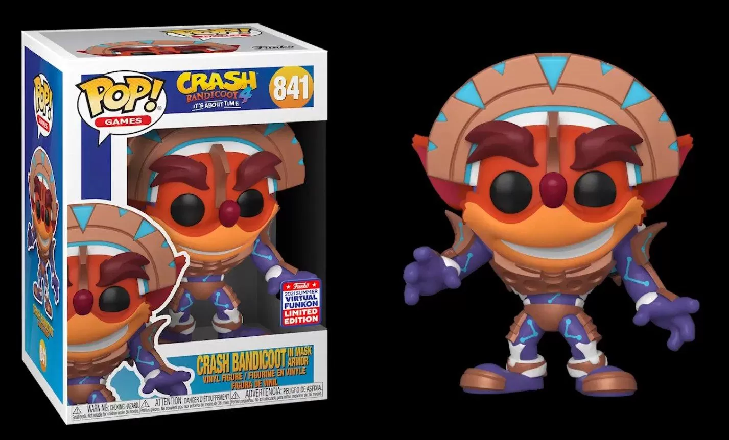 Annunciato nuovo Funko Pop! di Crash Bandicoot con Kupuna-Wa