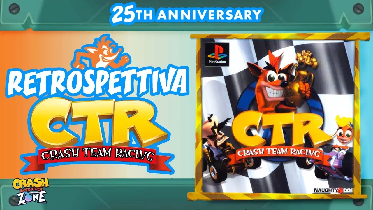 [VIDEO] Retrospettiva Crash Team Racing – #Crash25