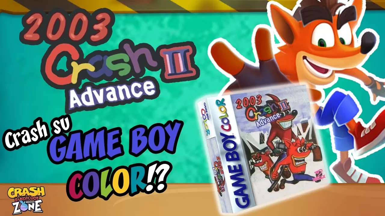 [VIDEO] Crash su Game Boy Color!? – 2003 Crash II Advance