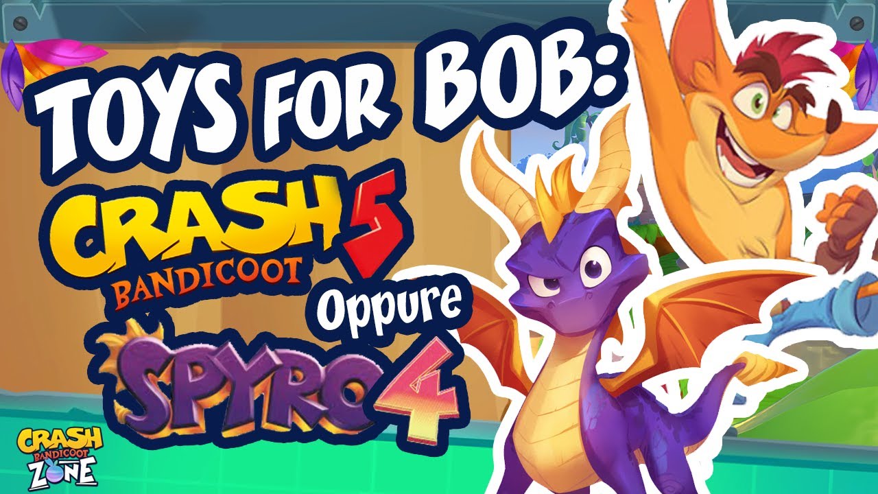 [VIDEO] Toys For Bob e il nuovo progetto: Crash 5 o Spyro 4?