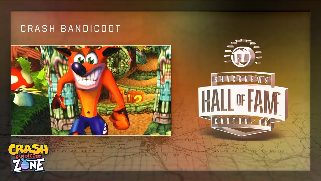 Crash Bandicoot verrà inserito nella Hall Of Fame 2021 (Categoria Giochi)