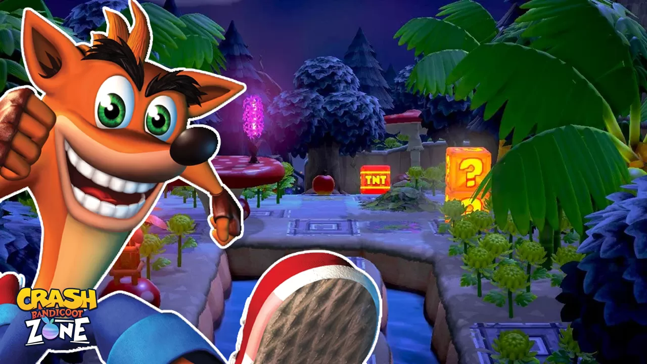 Un giocatore di Animal Crossing: New Horizons mostra l’incredibile area di Crash Bandicoot
