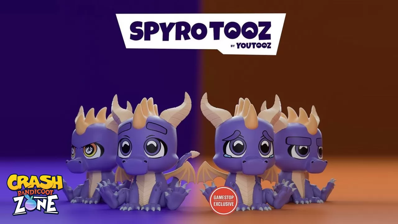 Rivelate finalmente le nuove YouTooz di Spyro!