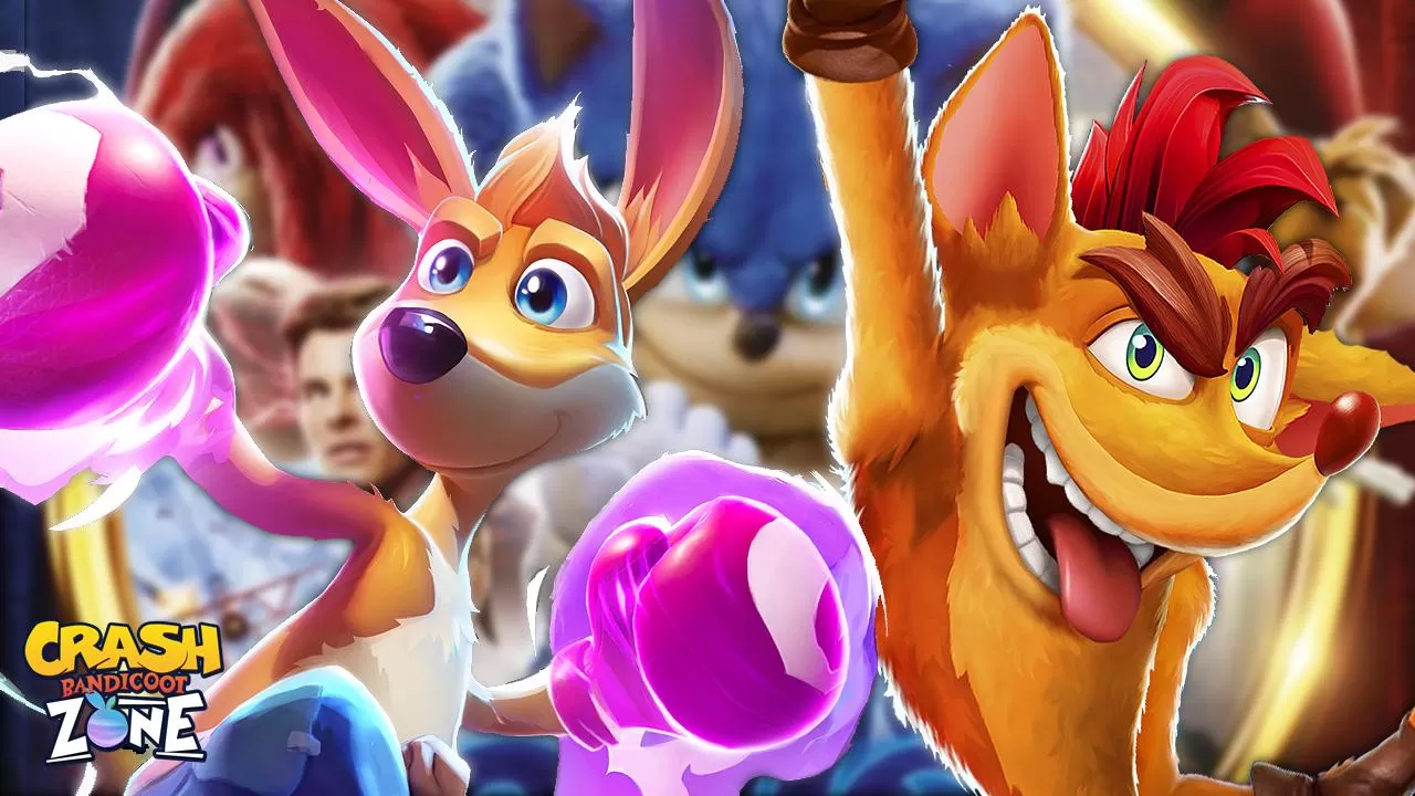 Kao The Kangaroo è andato a vedere l’anteprima di Sonic 2 al cinema… con Crash Bandicoot!
