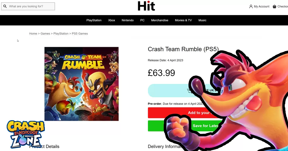 “Rivelata” la data di uscita di Crash Team Rumble? Sì, ma è improbabile sia esatta