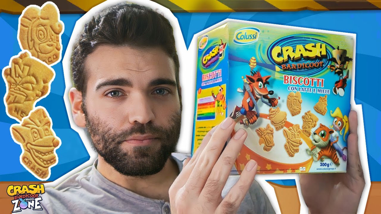 🎥 I BISCOTTI UFFICIALI DI CRASH BANDICOOT!