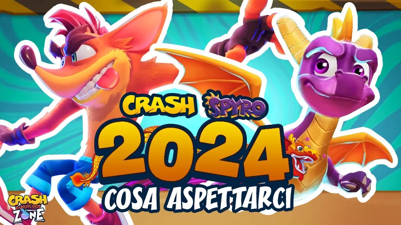 🎥 COSA ASPETTARCI NEL 2024 PER CRASH BANDICOOT E SPYRO?🎥